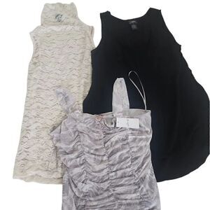 Lot of 3 Tops Various Brands XS and Small